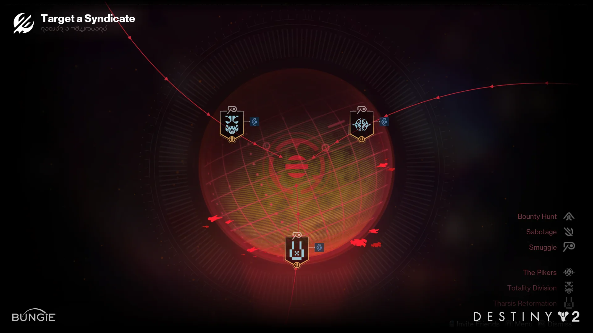 Holomap contested territory screen