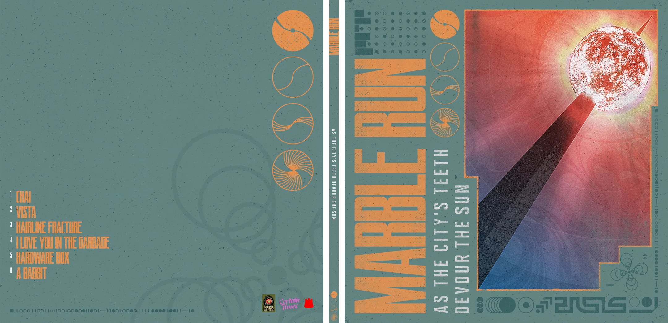 Marble Run album artwork spread