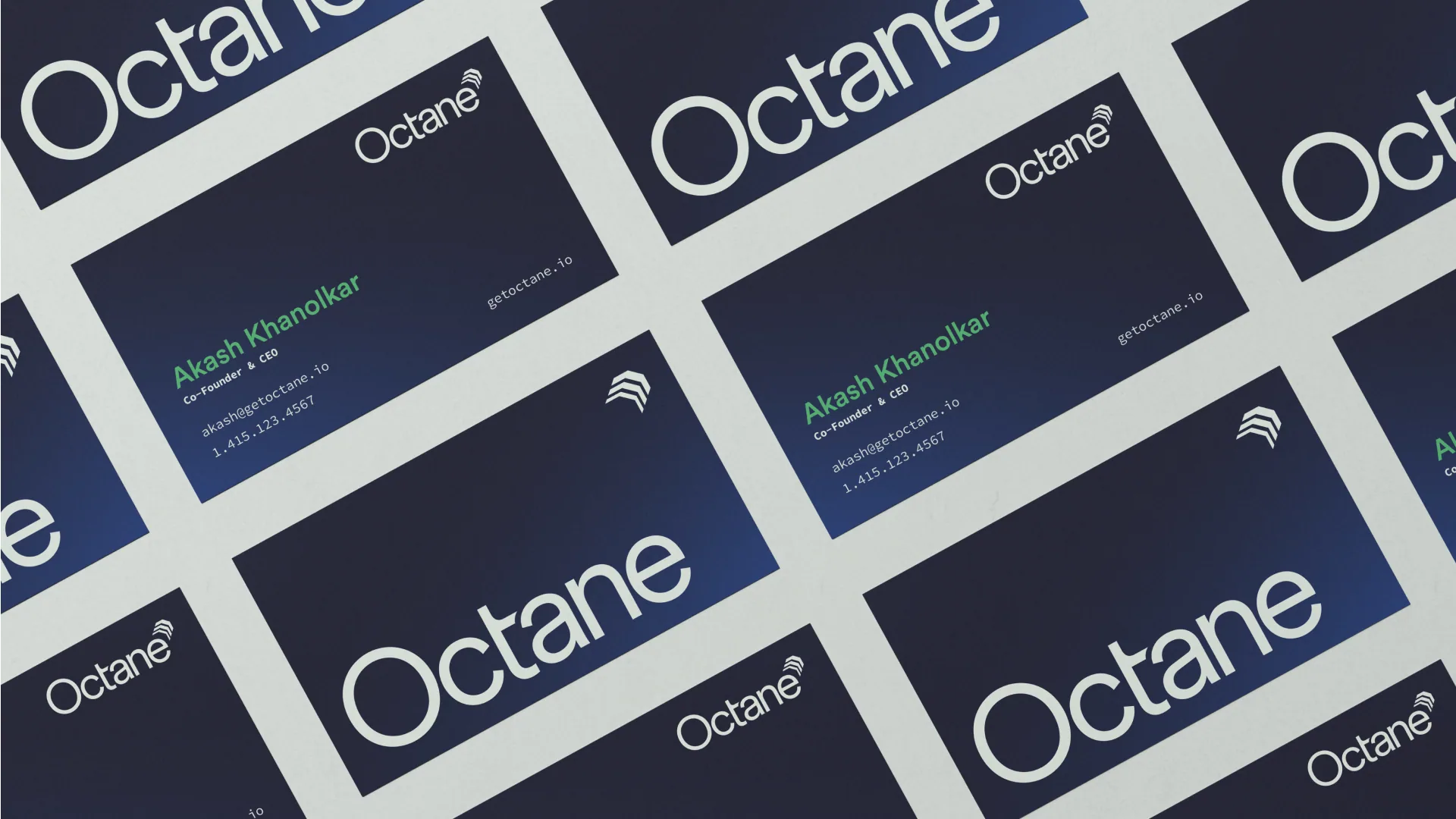 Octane business cards