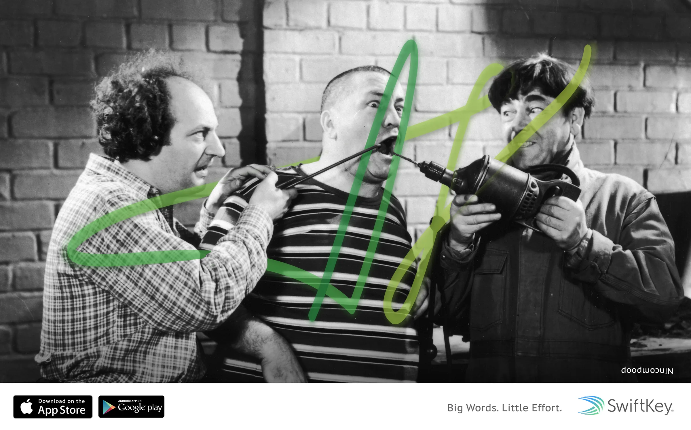 SwiftKey ad: Nincompoops